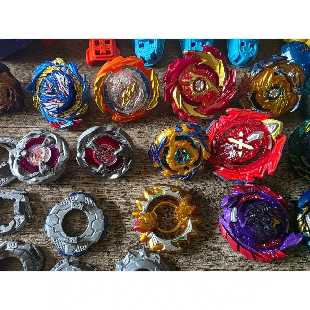 Beyblade Burst Mixed Lot QuadDrive Surge Energy Layers Discs Tips Launchers